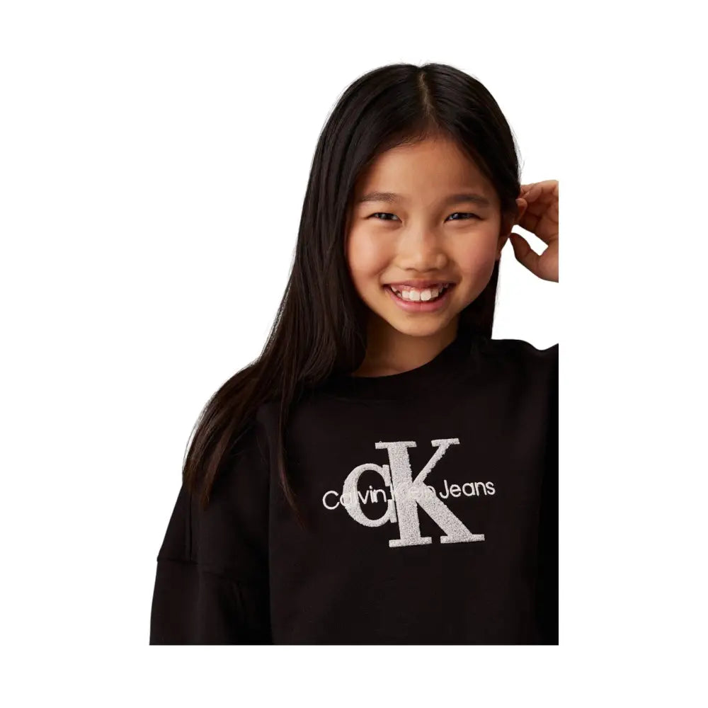 Felpa girocollo Bambina Calvin Klein Kids Calvin Klein Kids