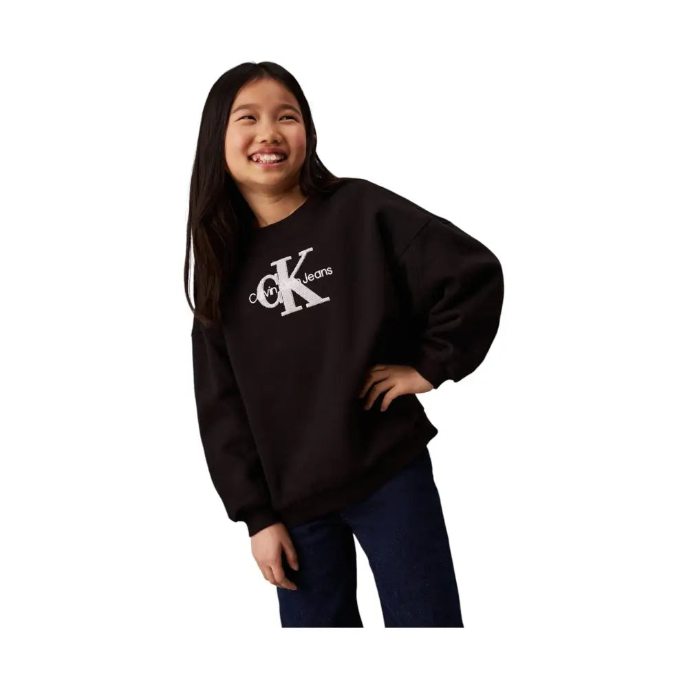Felpa girocollo Bambina Calvin Klein Kids Calvin Klein Kids