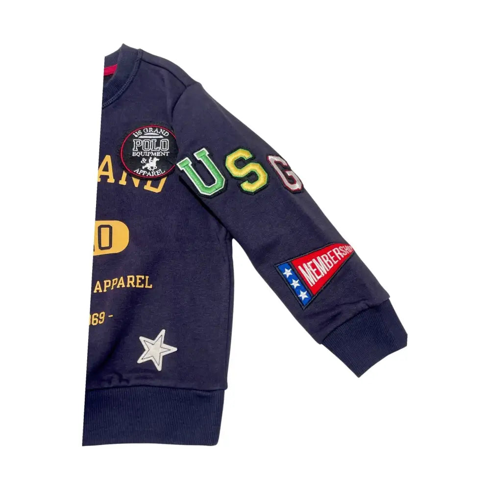 Felpa girocollo Bambino US Grand Polo US Grand Polo