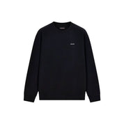 Felpa girocollo con logo uomo nero guess - felpe