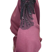 Felpa girocollo con pailletes Donna Please Please