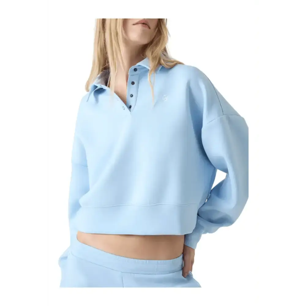 Felpa polo in scuba Donna Guess Jeans - Follower SRL