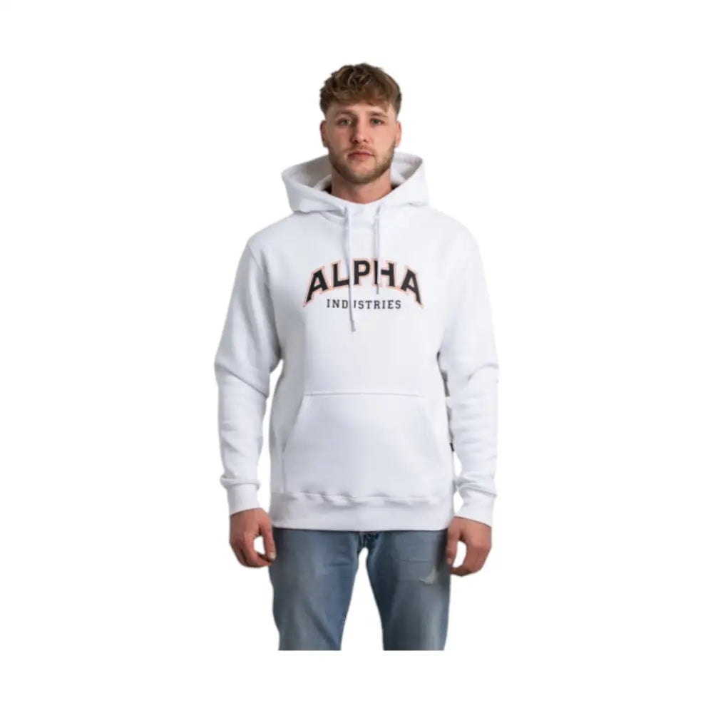 Felpa Uomo Alpha Industries Regular Fit Alpha Industries