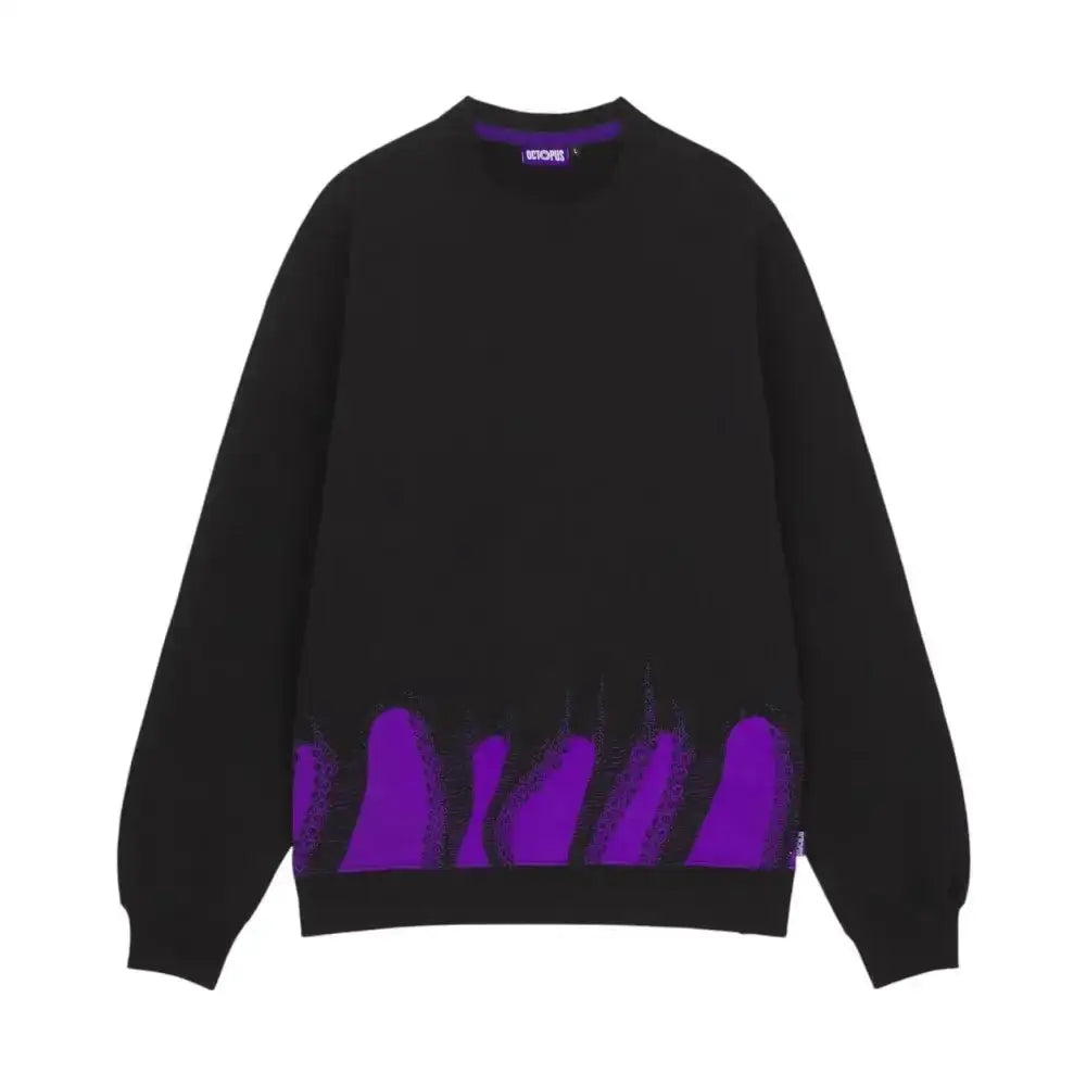 Felpa Uomo Octopus Lower Crewneck - Follower SRL