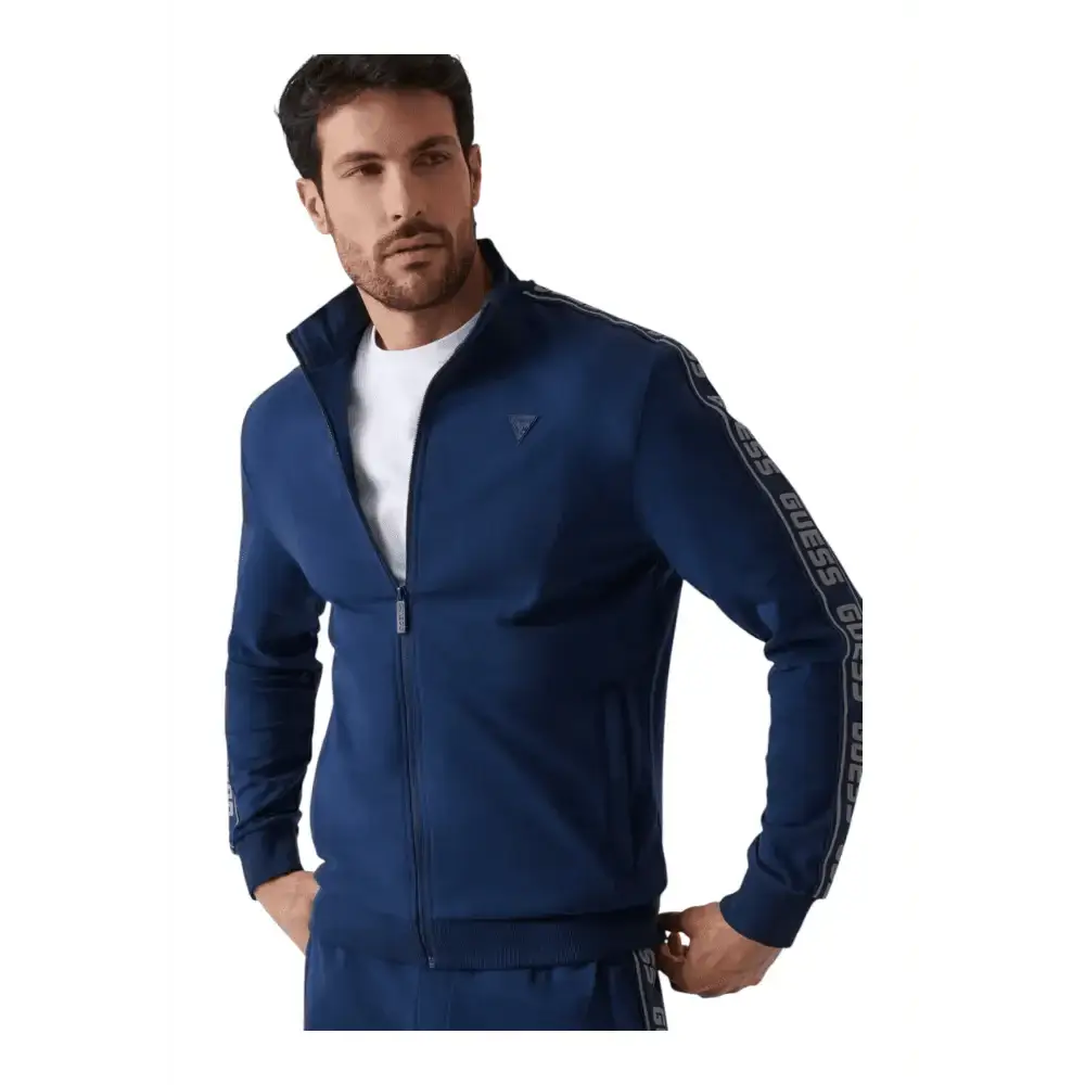 Felpa zip intera Uomo Guess Activewear - Follower SRL