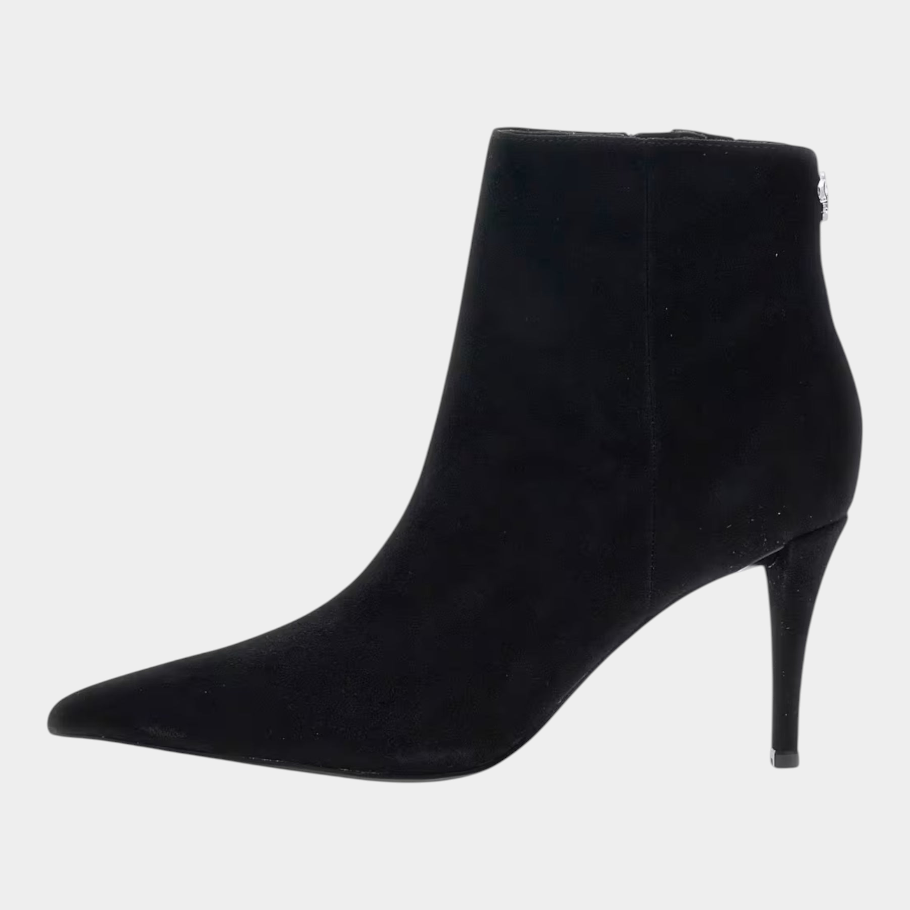 Stivaletti in pelle scamosciata caleza donna nero guess - stivali