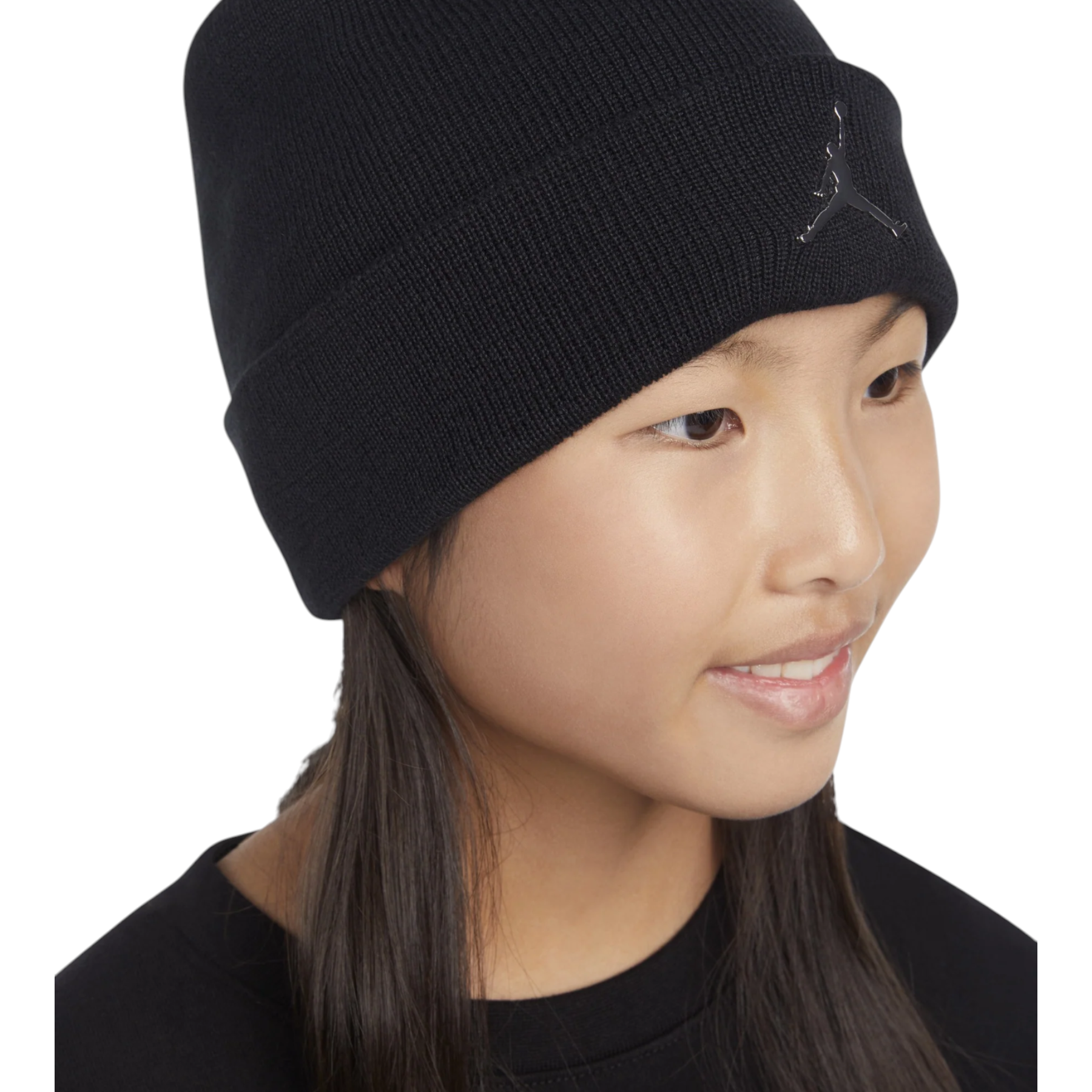 Cappello a cuffia jumpman bambino nero jordan - unica - cappelli