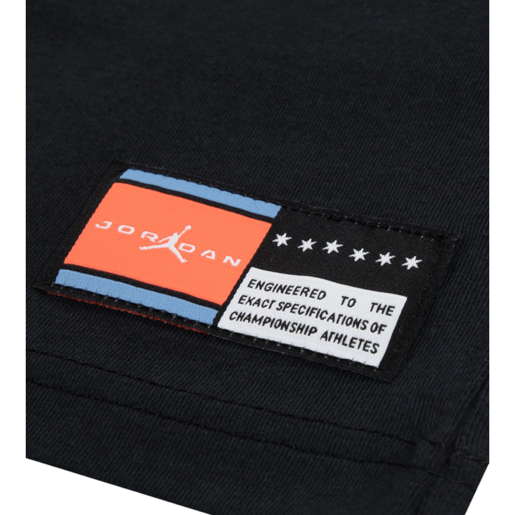 T-shirt con logo iconico bambino nero jordan