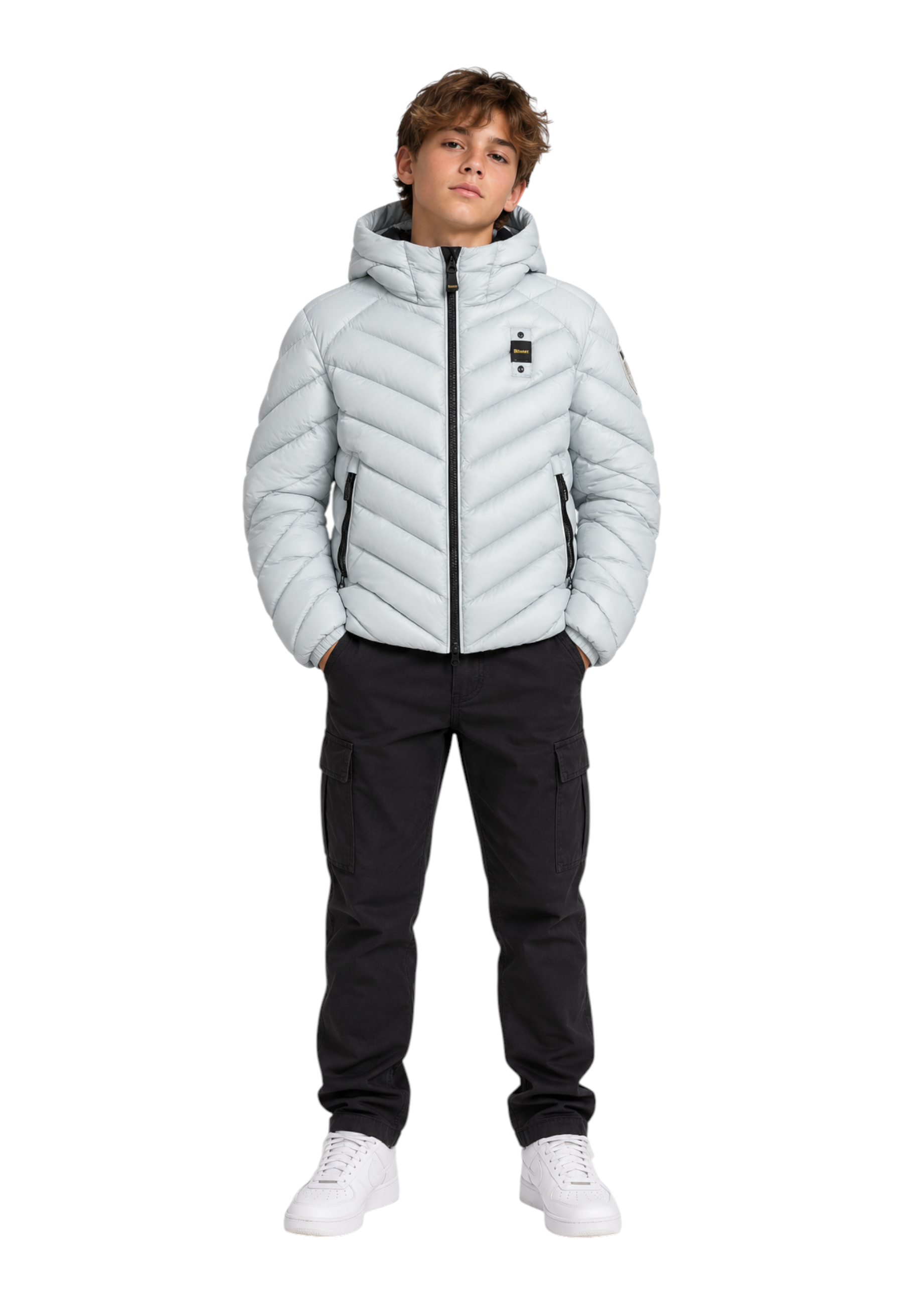 Giubbino cobden bambino azzurro blauer - giubbotti