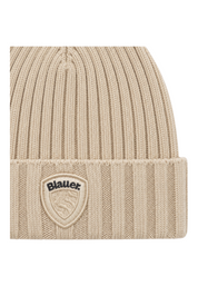 Berretto kenwood a coste bambino beige blauer - cappelli