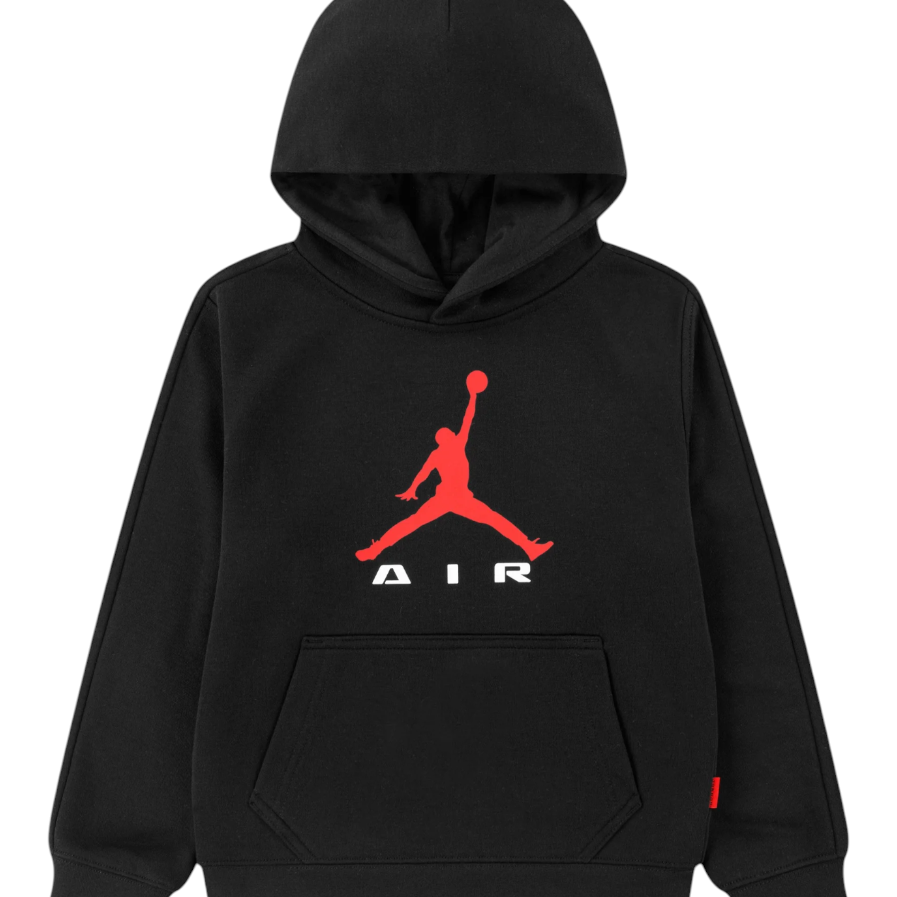 Felpa con cappuccio air hbr bambino nero jordan - felpe