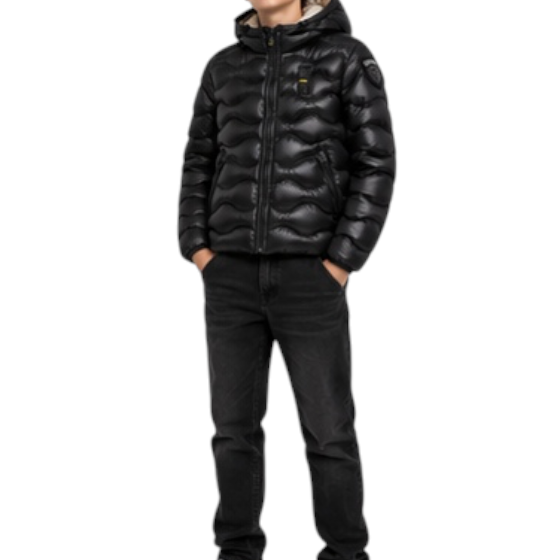 Giubbino bryant bambino nero blauer - giubbotti