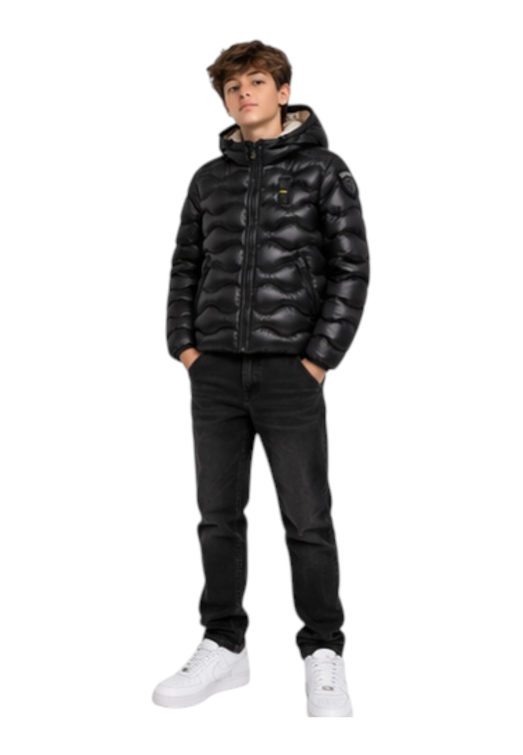 Giubbino bryant bambino nero blauer - giubbotti