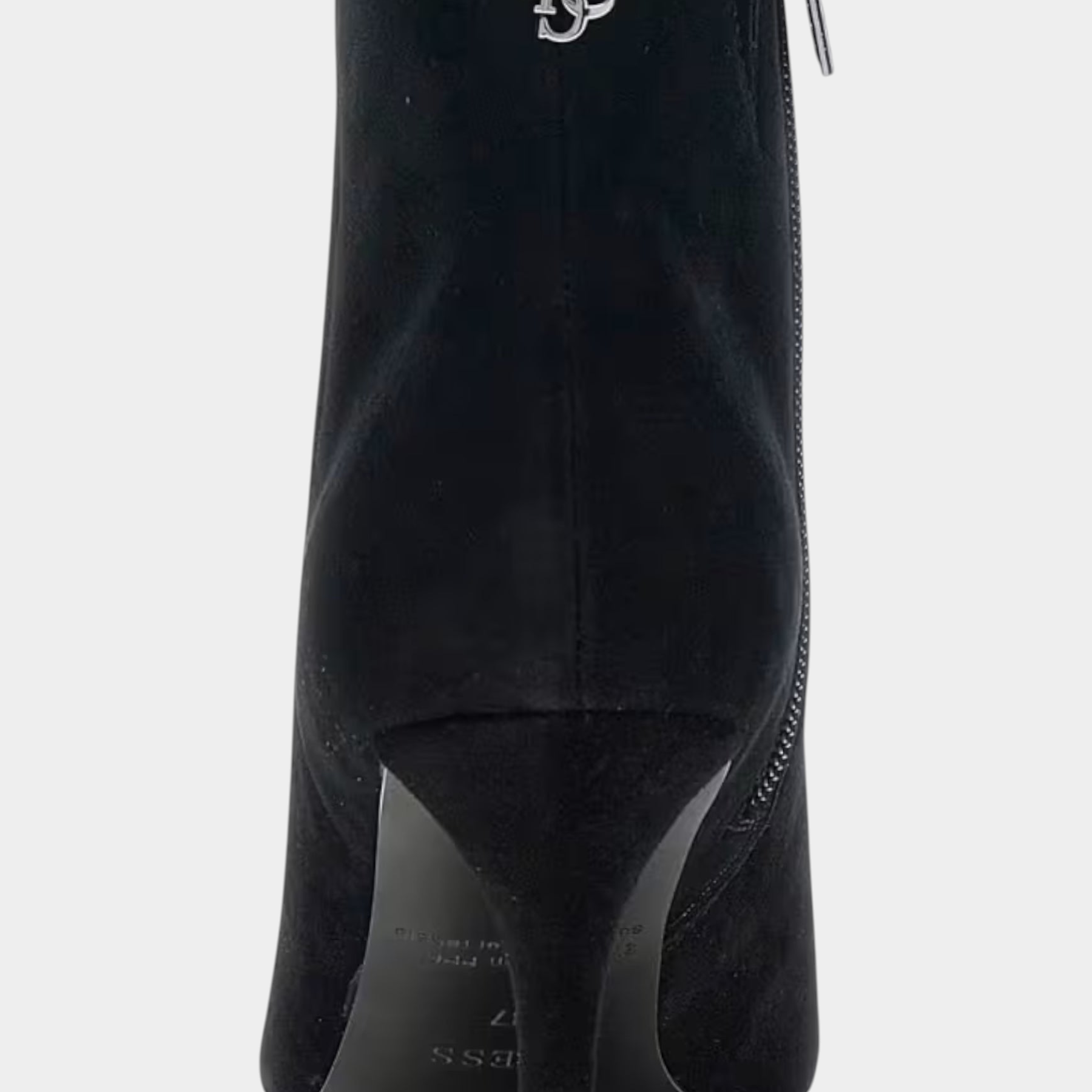Stivaletti in pelle scamosciata caleza donna nero guess - stivali
