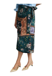 GONNA MIDI PORTAFOGLIO FANTASIA Donna Multicolore PLEASE