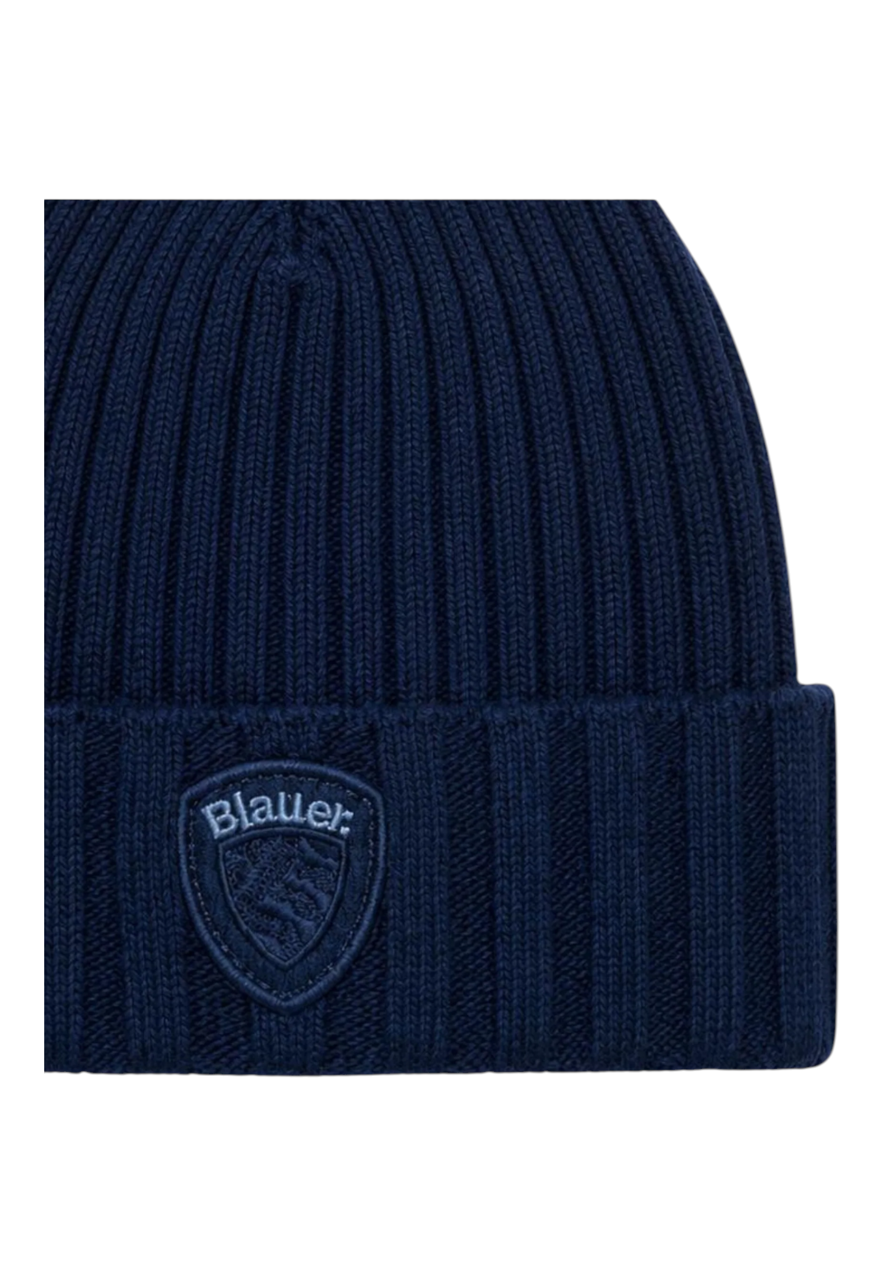 Berretto kenwood a coste bambino blu blauer - cappelli