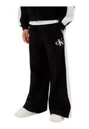 Completo sportivo coordinato bambina nero calvin klein - completi coordinati