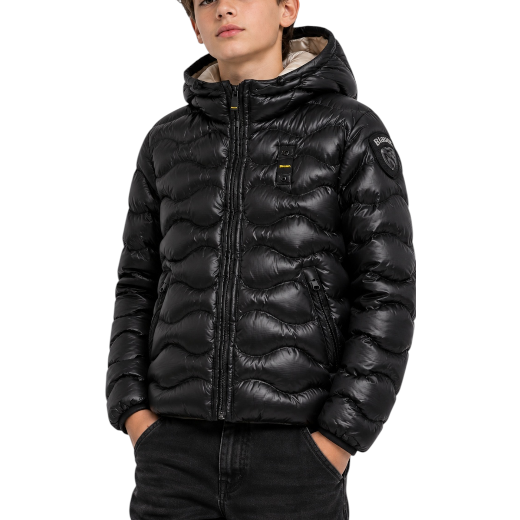 Giubbino bryant bambino nero blauer - giubbotti