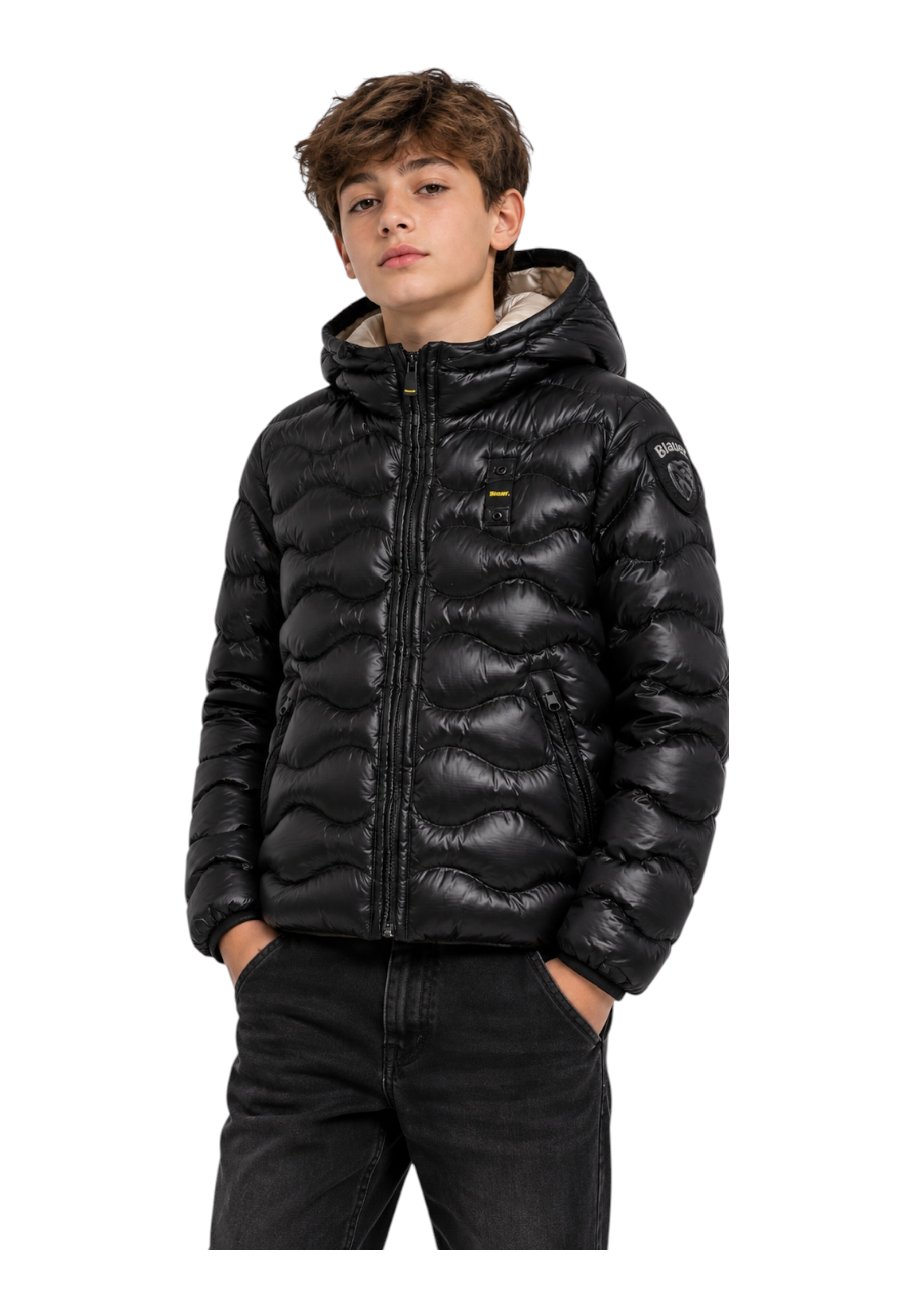 Giubbino bryant bambino nero blauer - giubbotti