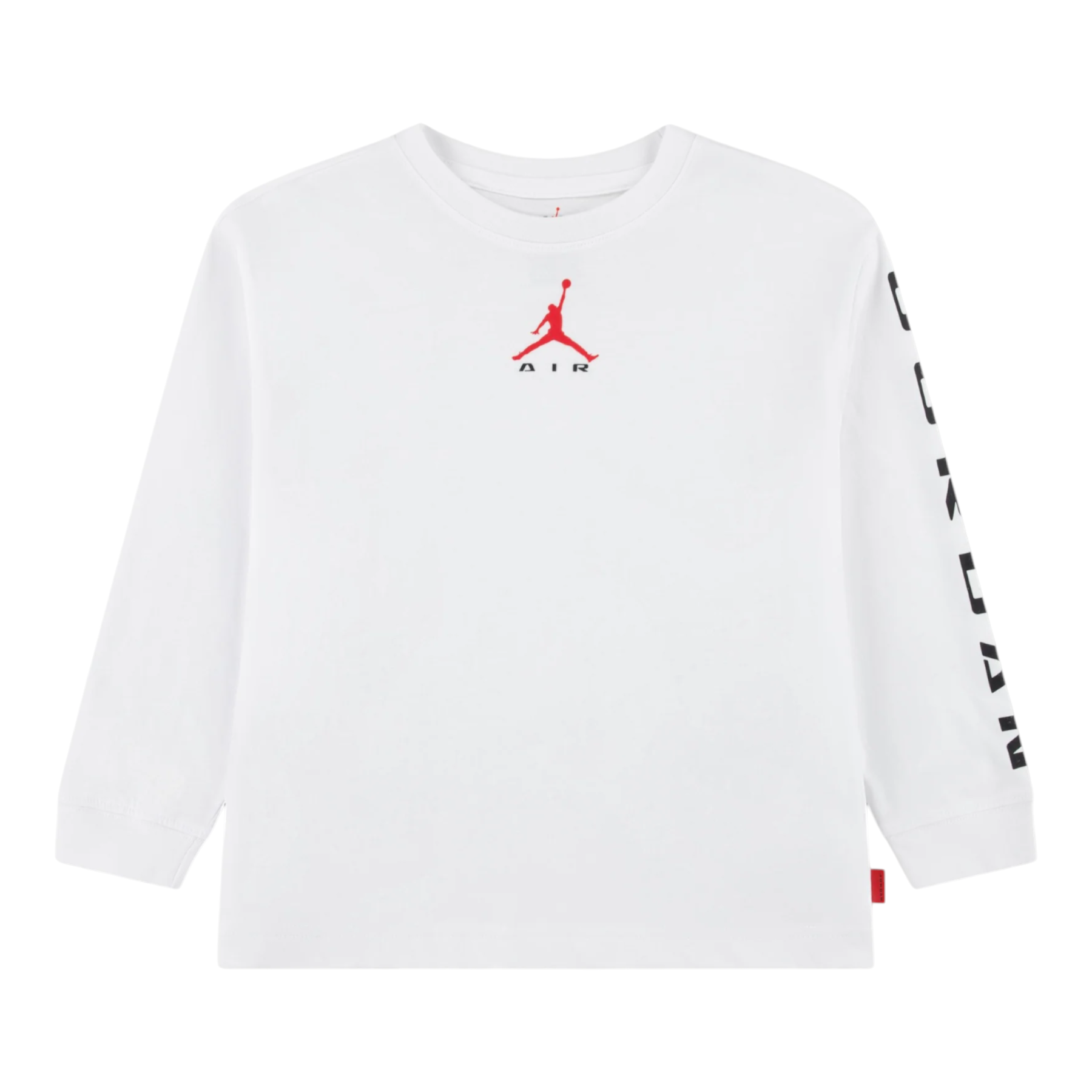 T-shirt manica lunga air hbr bambino bianco jordan