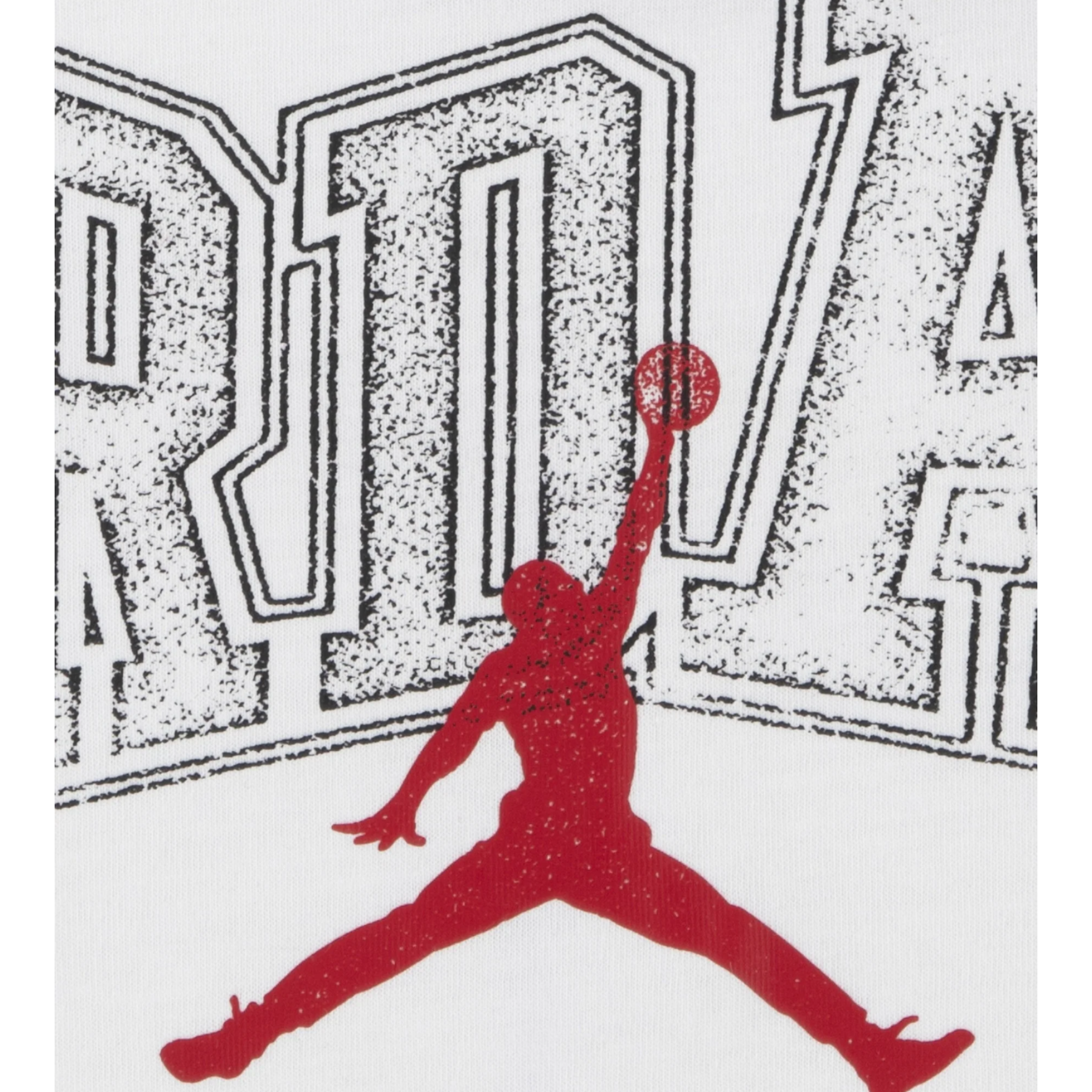 T-shirt tapout bambino bianco jordan