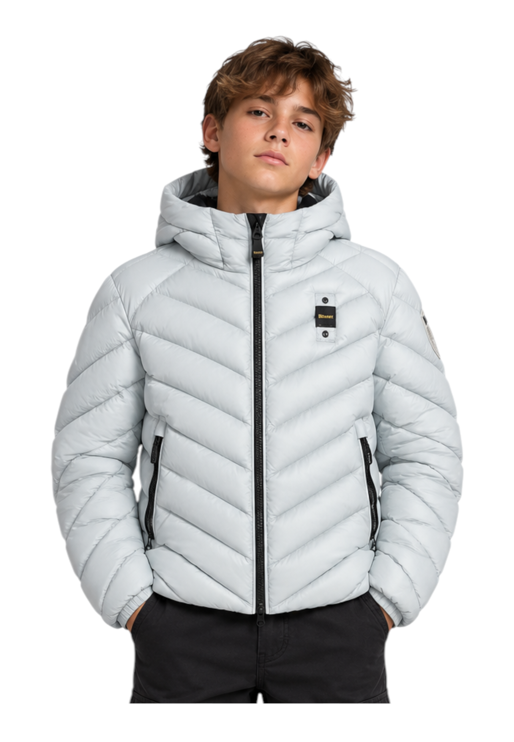Giubbino cobden bambino azzurro blauer - giubbotti