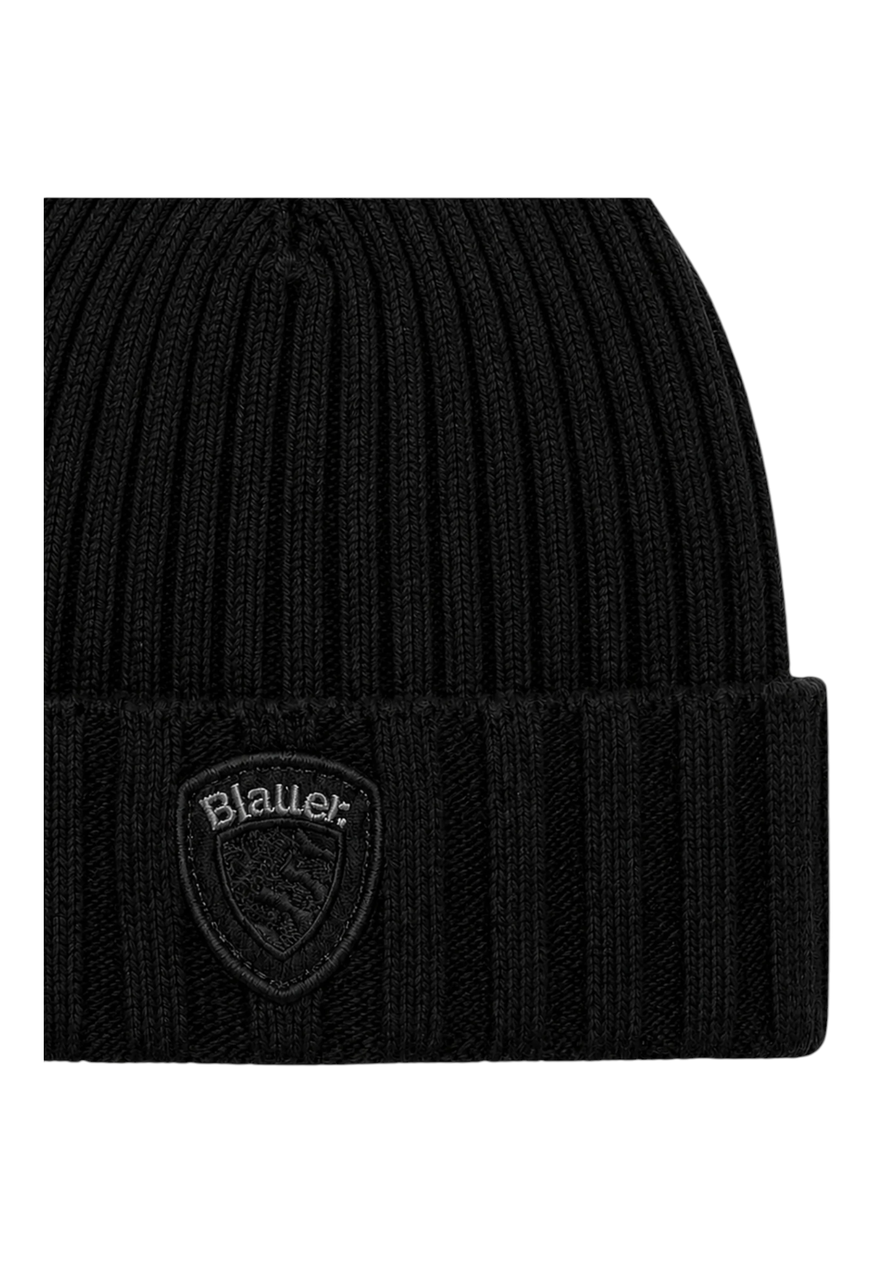 Berretto kenwood a coste bambino nero blauer - cappelli