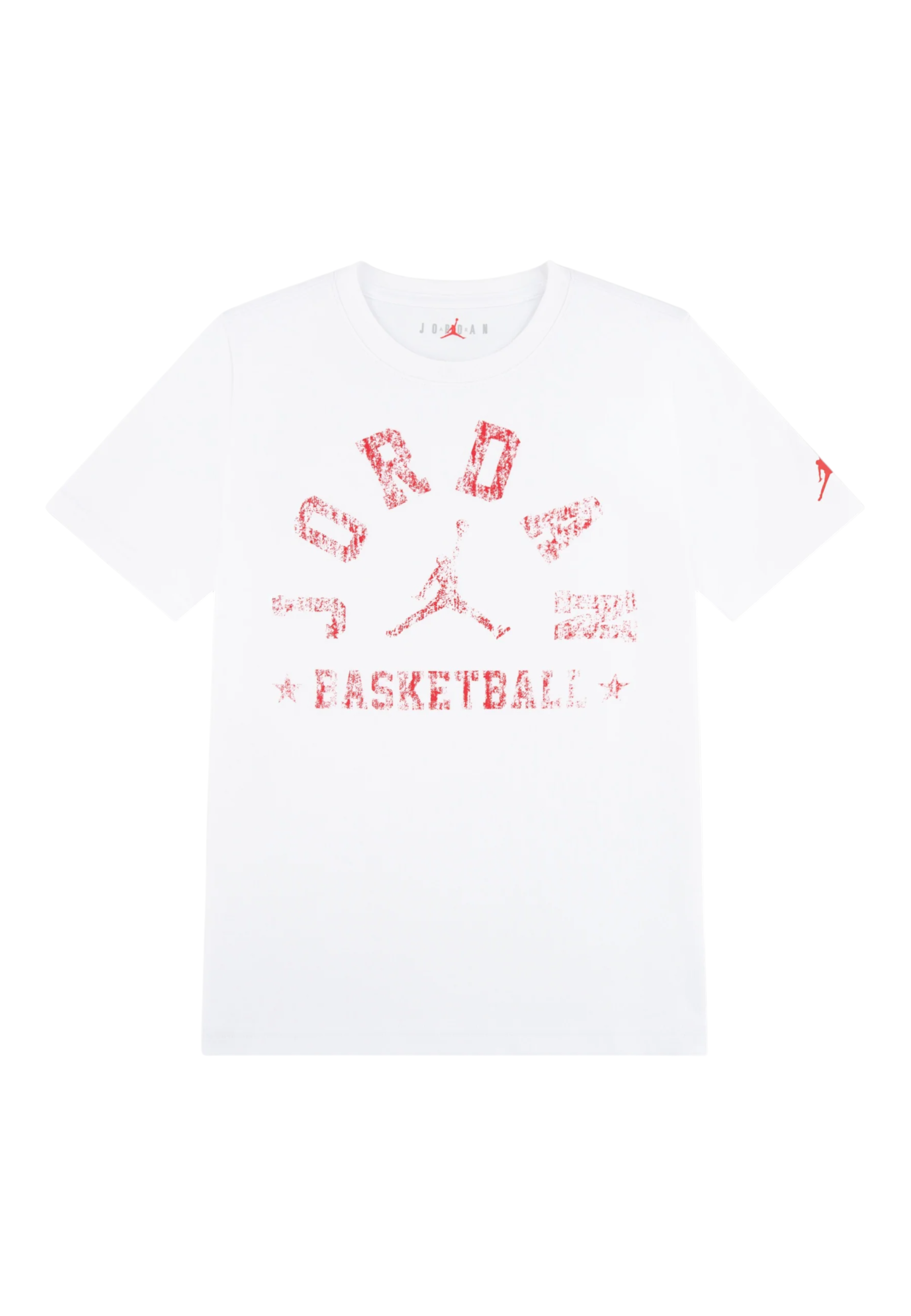 T-shirt arch bambino bianco jordan
