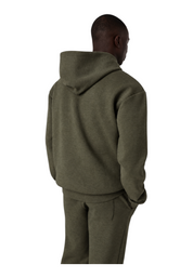 Felpa con cappuccio uomo verde guess - felpe