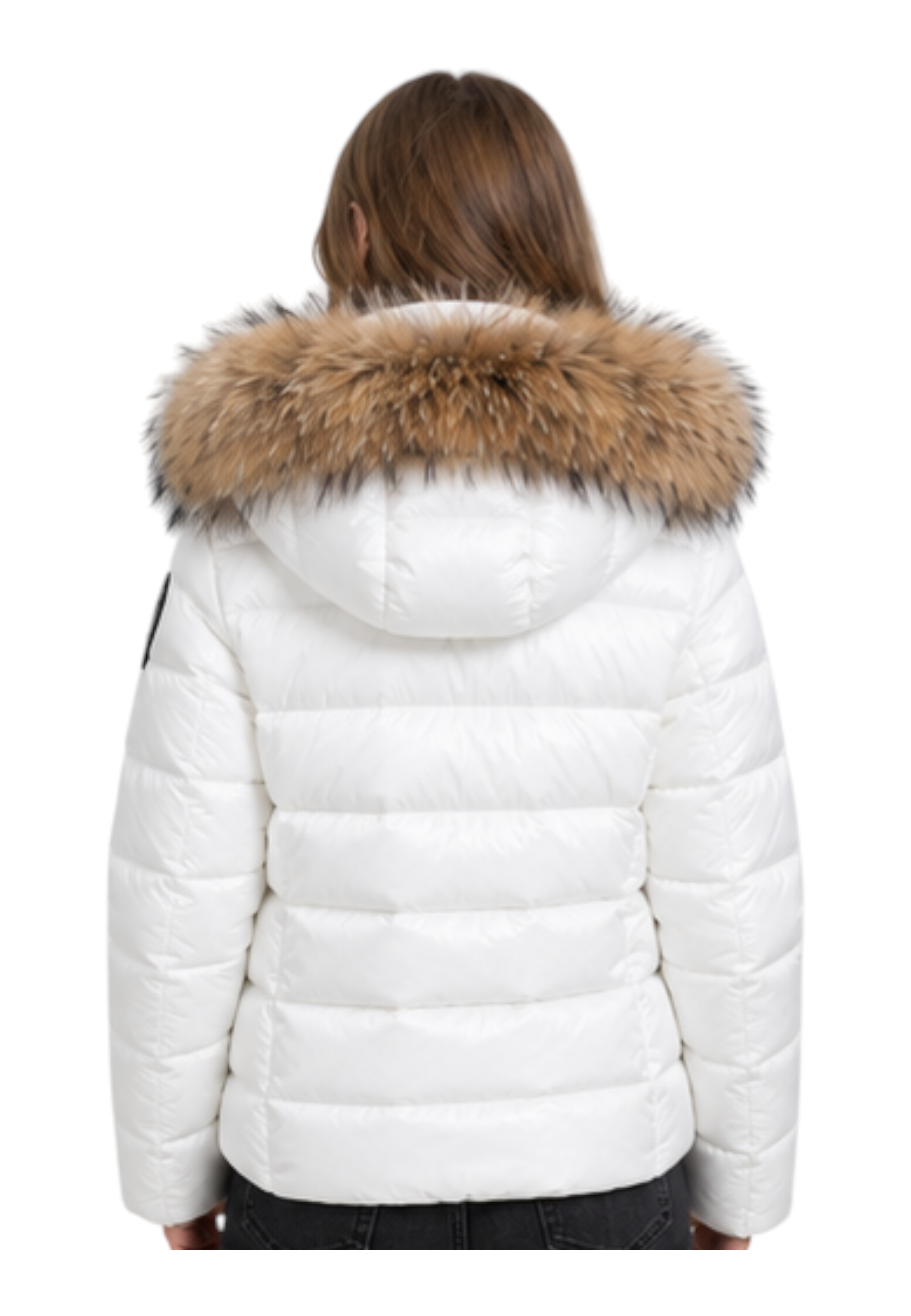 Giubbotto ivory micro rip bambina bianco blauer - giubbotti
