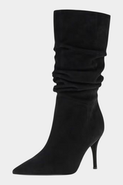 Stivali caralee in pelle sintetica donna nero guess - e stivaletti