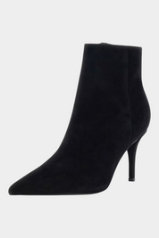 Stivaletti in pelle scamosciata caleza donna nero guess - stivali
