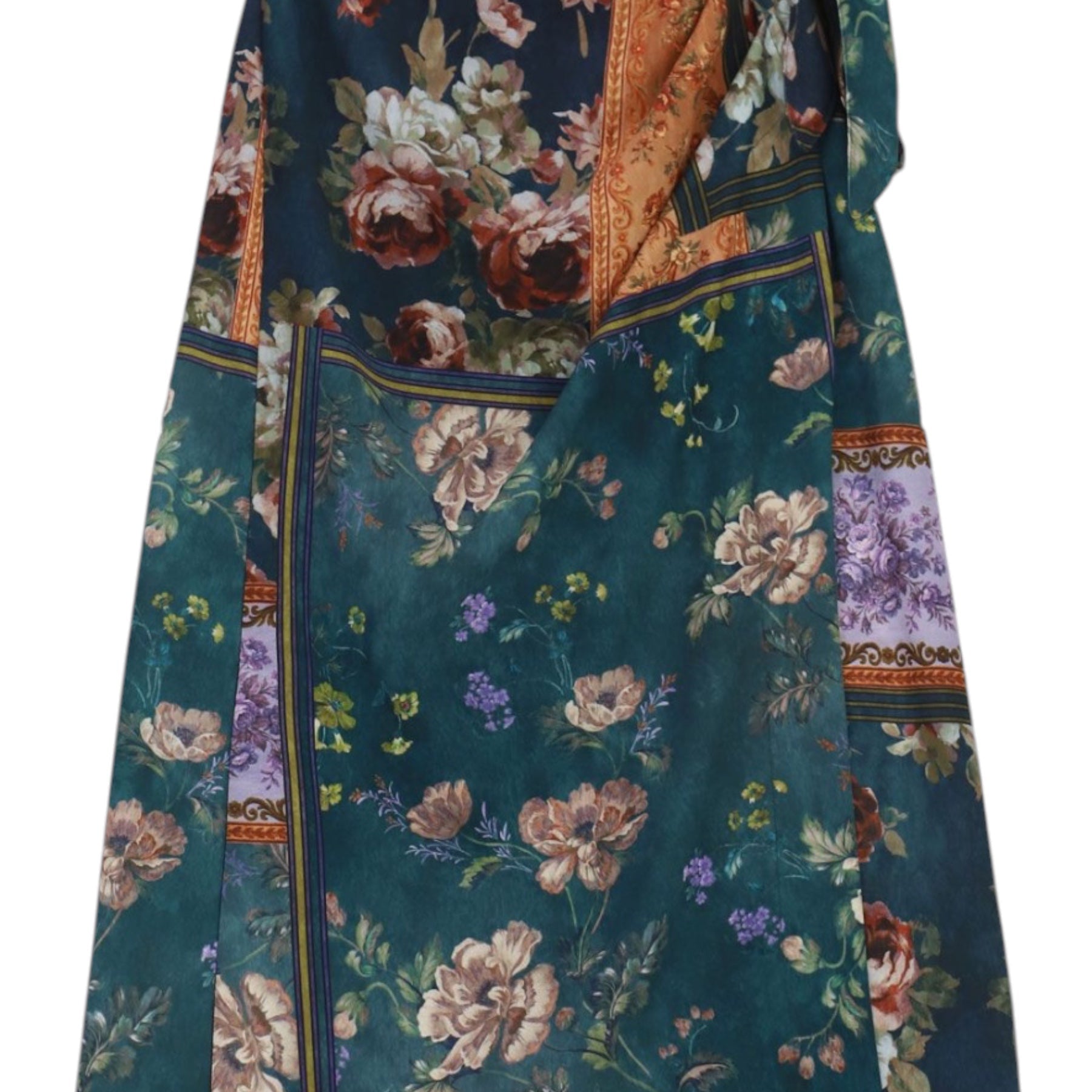 Gonna midi portafoglio fantasia donna multicolore please - gonne