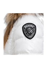 Giubbotto ivory micro rip bambina bianco blauer - giubbotti