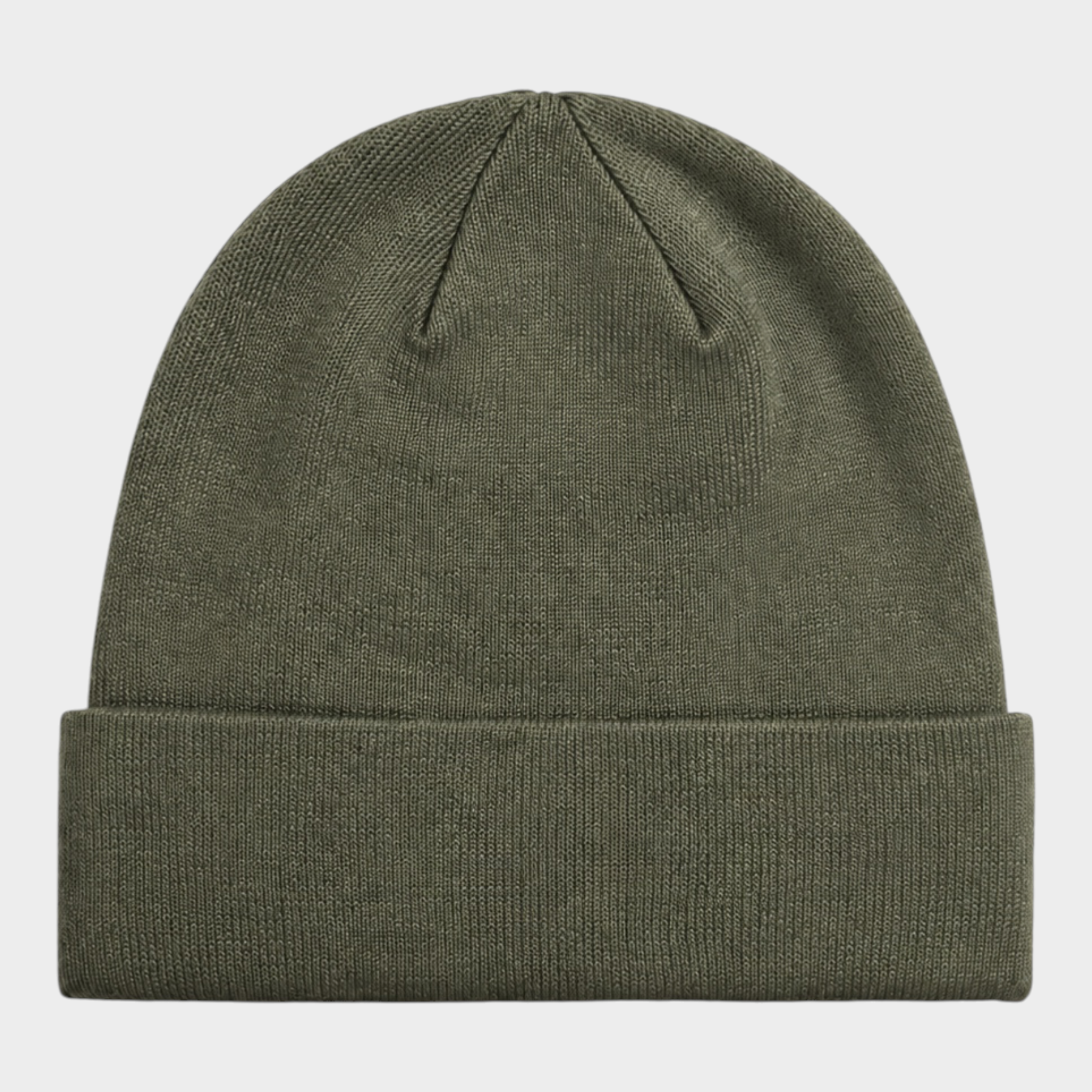 Berretto unisex The North Face Dock Worker color verde oliva con risvolto, ideale per l'inverno da Follower SRL