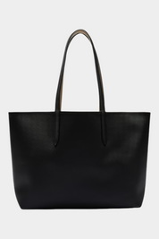 Borsa tote double face nera LACOSTE con pochette inclusa, design elegante e minimalista firmato Follower SRL