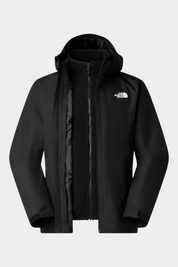 Giacca 3-in-1 Follower SRL The North Face Quest DryVent nera da uomo con strato interno in pile e cappuccio