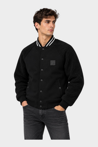 Giubbino Bomber Uomo Nero HERO - S