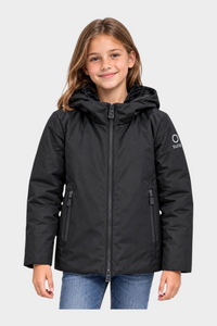 Giubbino Aurelia Velour Bambina Nero SUNS BOARDS - 6 anni