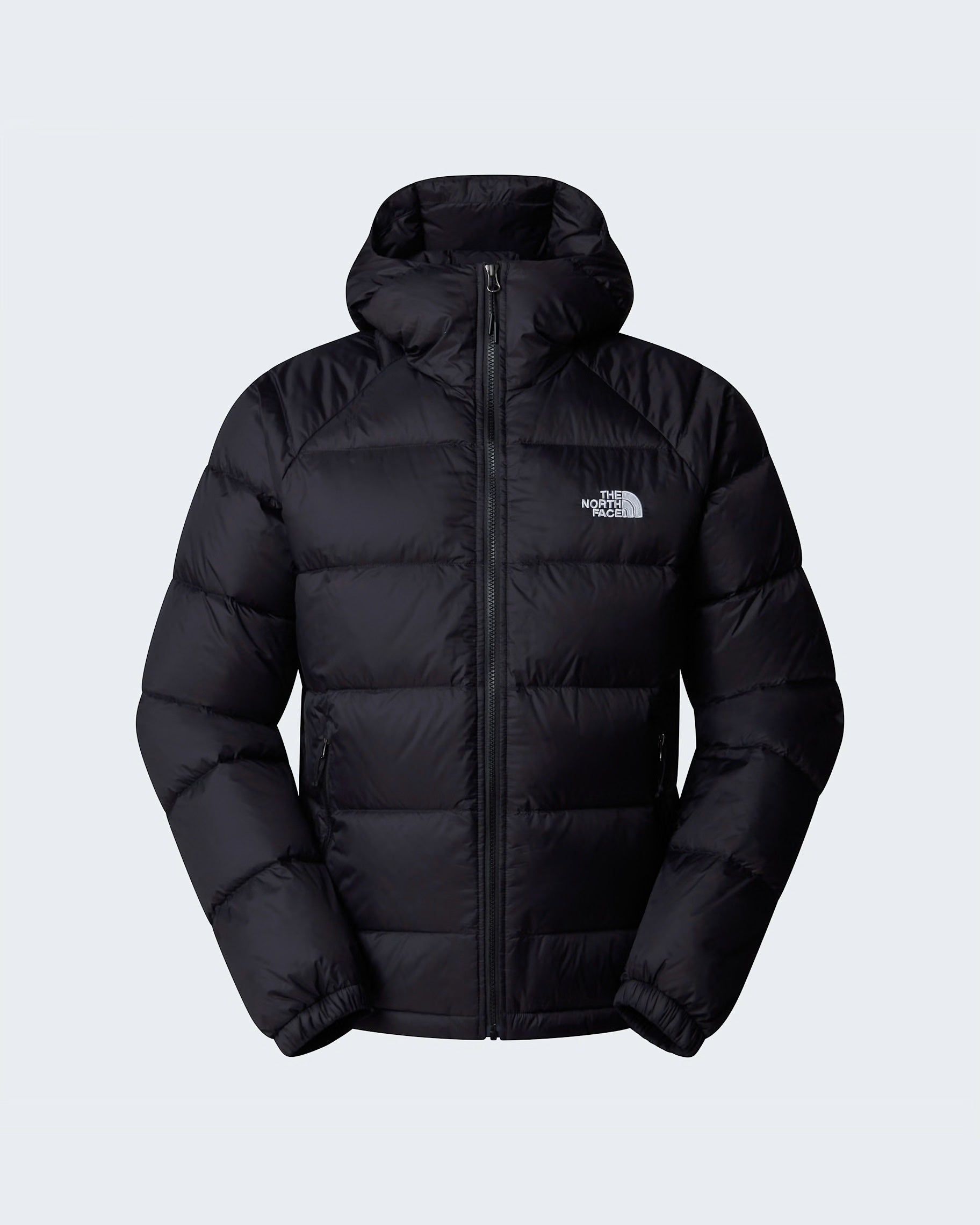 Giubbino con cappuccio Follower SRL The North Face Hydrenalite nero in piumino con zip frontale e logo ricamato