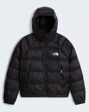 Giubbino nero con cappuccio Hydrenalite Follower SRL, piumino trapuntato da donna con chiusura a zip