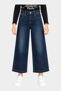 Jeans a gamba larga Bambina Blu MA VIE PARIS - 8 anni