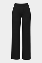 Pantaloni jogger Follower SRL neri da donna con logo 4G, dal taglio ampio e vita elasticizzata con coulisse.