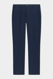 Pantaloni classici da uomo blu scuro GUESS in vendita presso Follower SRL, taglio elegante e vestibilità regolare.