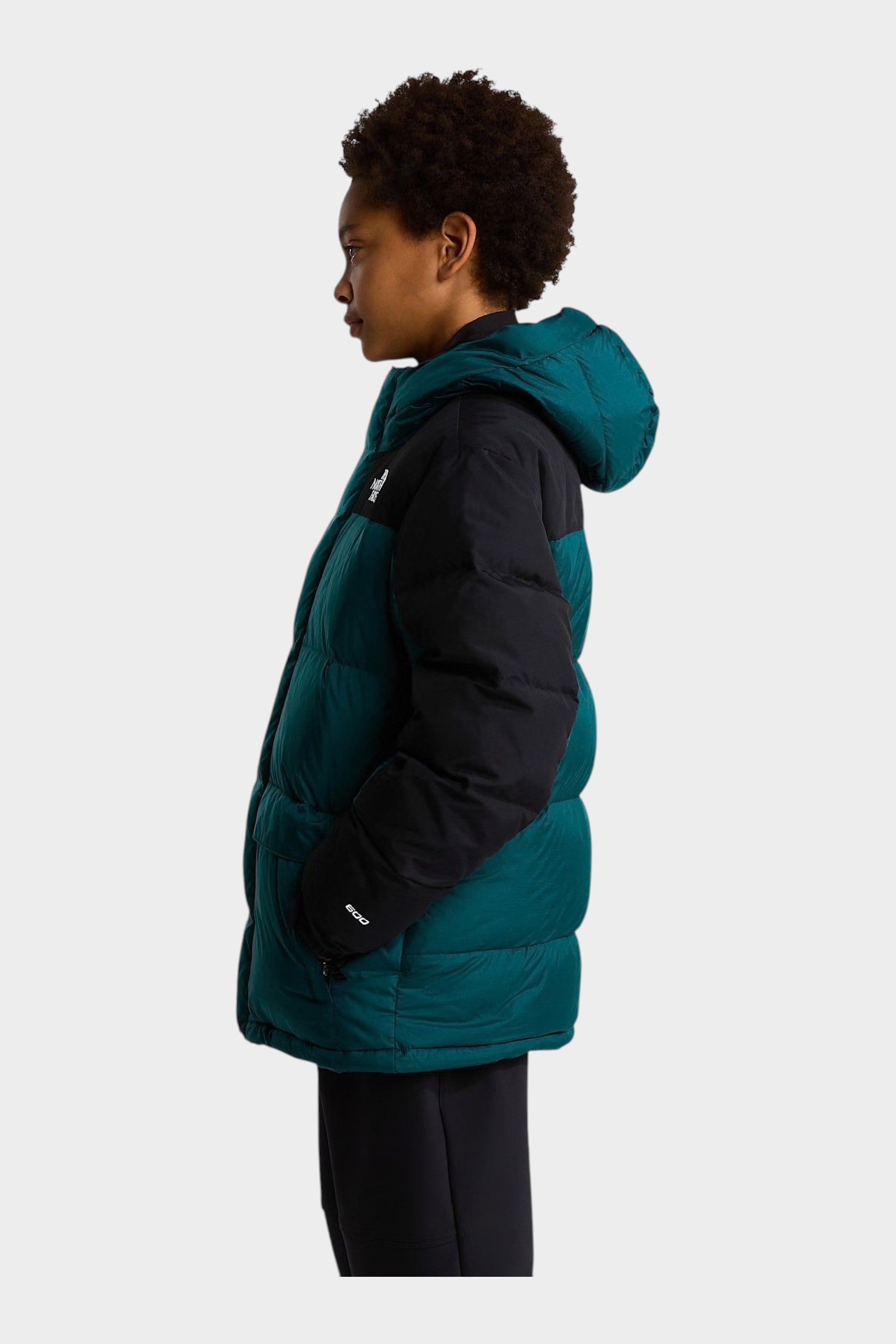 Parka corto con imbottitura in piumino 600 Unisex Verde THE NORTH FACE