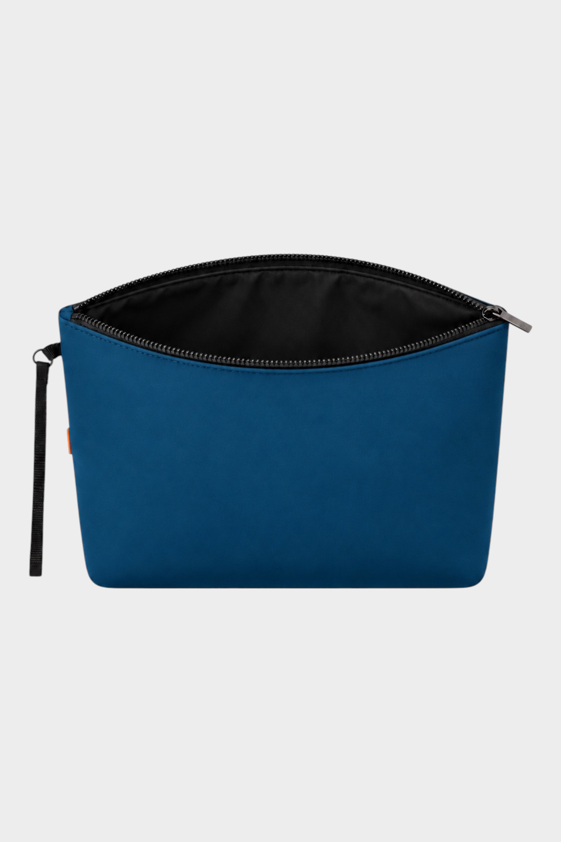 Pochette unisex in neoprene blu SUNS BOARDS di Follower SRL con chiusura a zip e cinturino da polso