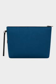 Pochette unisex SUNS BOARDS in neoprene blu con cinturino da polso, proposta da Follower SRL
