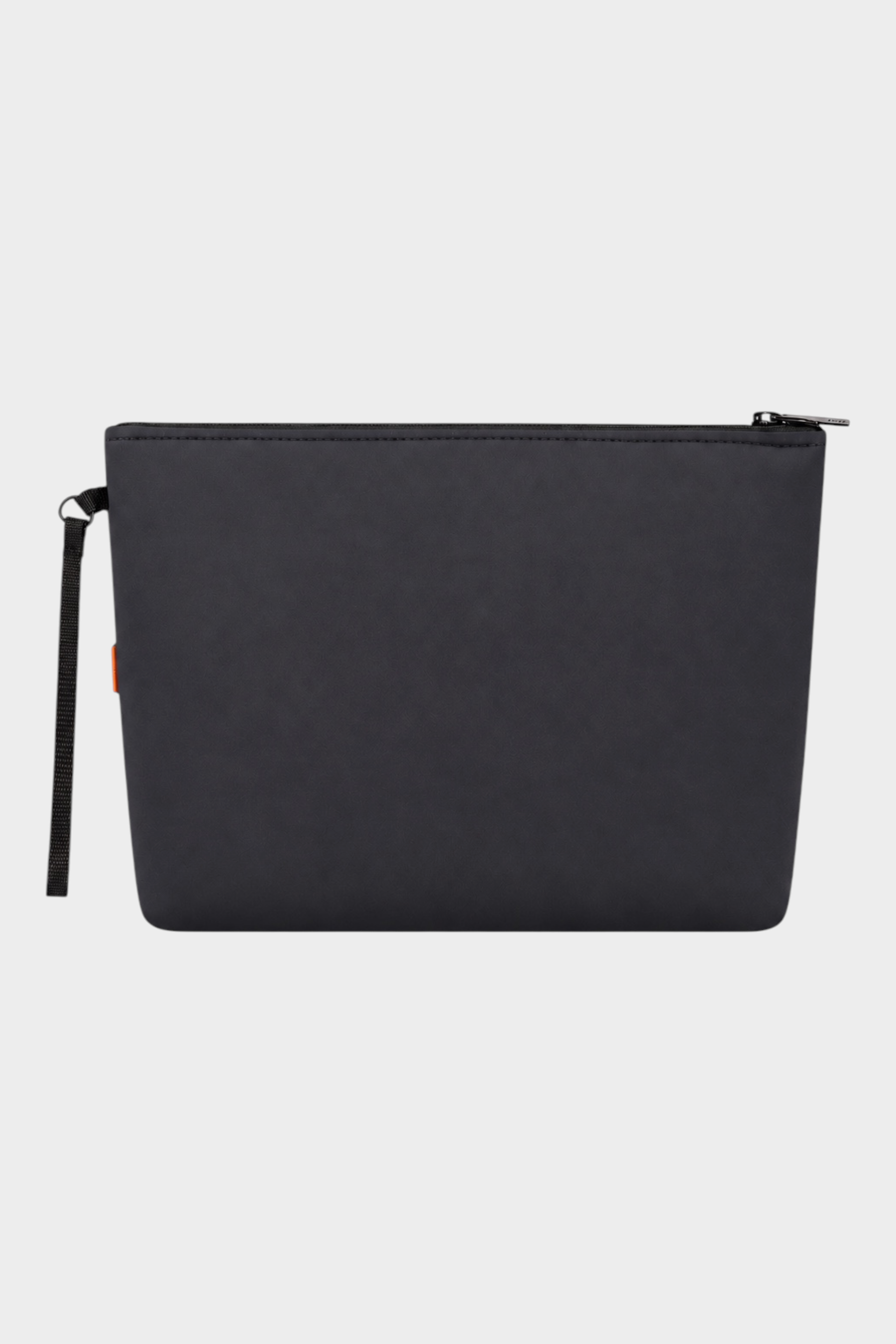 Pochette unisex Follower SRL SUNS BOARDS in neoprene grigio con chiusura a zip e cinturino da polso