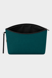 Pochette unisex in neoprene verde SUNS BOARDS di Follower SRL con chiusura a zip e cinturino da polso