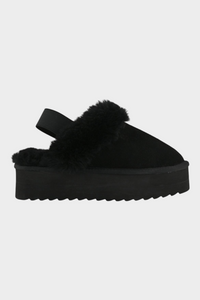 Slipper con fodera montone Donna Nero COLORS OF CALIFORNIA - 36